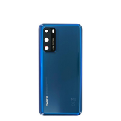 Vitre Arrière Huawei P40 Bleu Avec Adhésif