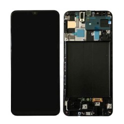 Samsung Ecran Samsung Galaxy A50s (A507F) Noir + Châssis (Incell)