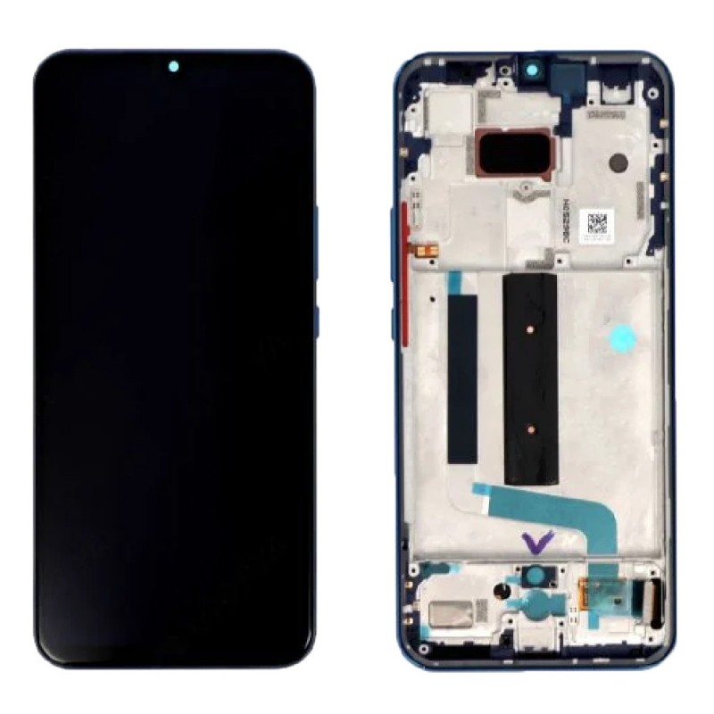 Xiaomi Ecran Xiaomi Mi 10 Lite 5G Bleu + Châssis Xiaomi Ecran Xiaomi Mi 10 Lite 5G Bleu + Châssis