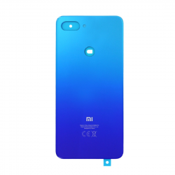 Vitre arrière Xiaomi Mi 8 Lite Aurora Blue + Adhesif