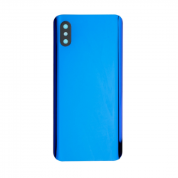 Vitre arrière Xiaomi Mi 8 Pro Bleu + Adhesif