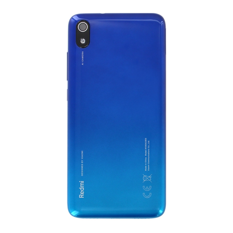 Xiaomi Vitre arrière Xiaomi Redmi 7A Bleu + Adhesif Xiaomi Vitre arrière Xiaomi Redmi 7A Bleu + Adhesif
