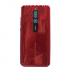Vitre arrière Xiaomi Redmi 8 Rouge + Adhesif