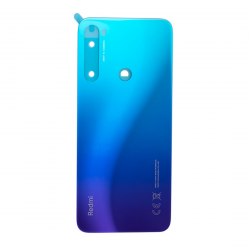 Vitre arrière Xiaomi Redmi Note 8 Bleu + Adhesif