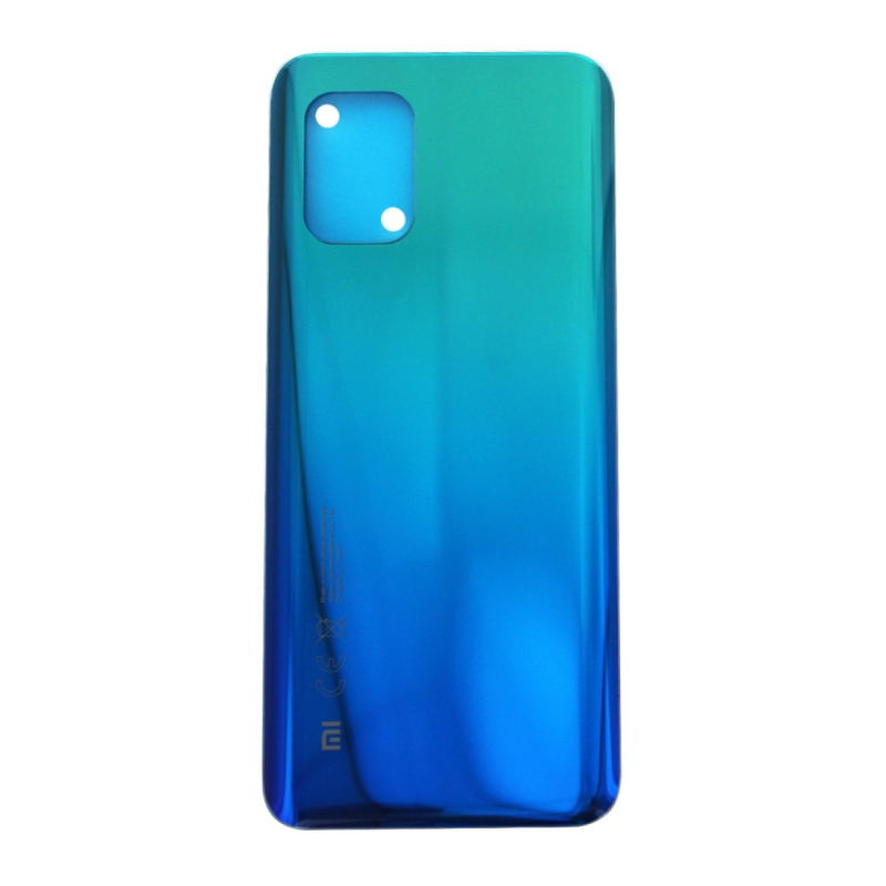 Xiaomi Vitre arrière Xiaomi Mi 10 Lite 5G Bleu + Adhesif Xiaomi Vitre arrière Xiaomi Mi 10 Lite 5G Bleu + Adhesif