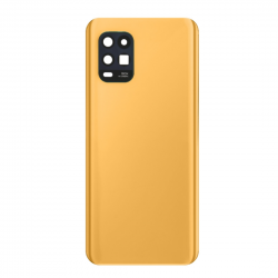 Xiaomi Vitre arrière Xiaomi Mi 10 Lite 5G Orange + Adhesif