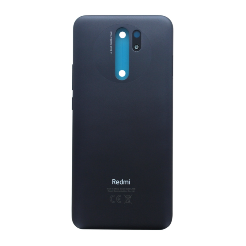 Xiaomi Vitre arrière Xiaomi Redmi 9 Gris + Adhesif Xiaomi Vitre arrière Xiaomi Redmi 9 Gris + Adhesif