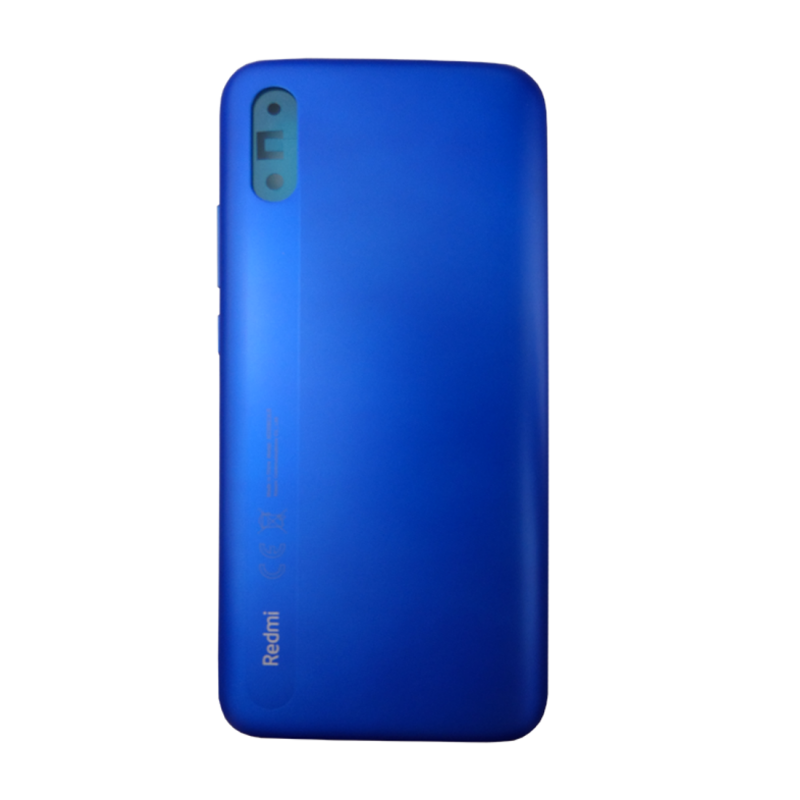 Vitre arrière Xiaomi Redmi 9A Bleu + Adhesif