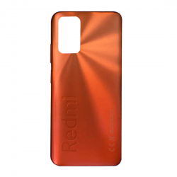 Vitre arrière Xiaomi Redmi 9T Orange + Adhesif