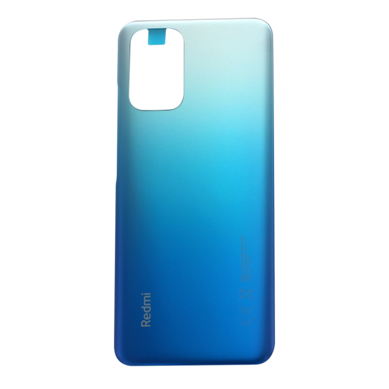 Vitre arrière Xiaomi Redmi Note 10 / Note 10S Bleu + Adhesif