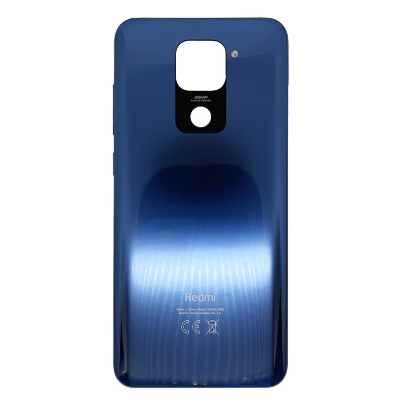 Vitre arrière Xiaomi Redmi Note 9 Bleu + Adhesif