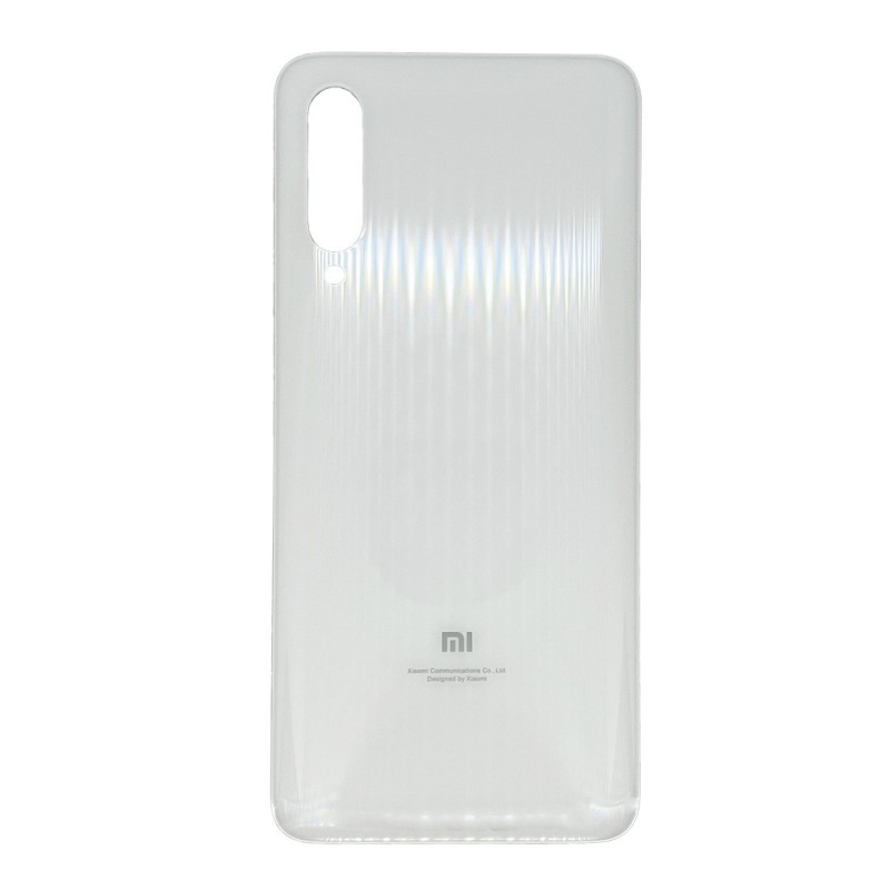 Xiaomi Vitre arrière Xiaomi Mi 9 Blanc + Adhesif Xiaomi Vitre arrière Xiaomi Mi 9 Blanc + Adhesif