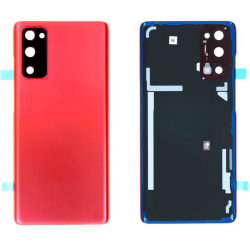 Vitre arrière Samsung Galaxy S20 4G/5G (G980F/G981B) Rouge (Sans Logo)