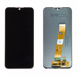 Ecran Samsung Galaxy A01 / M01 2020 (A015m/M015) Noir Sans Châssis (Service Pack) Large de Connexion