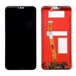 HUAWEI Ecran Huawei P20 Lite / Nova 3E (2018) Noir Sans Châssis (Original Pack) OEM