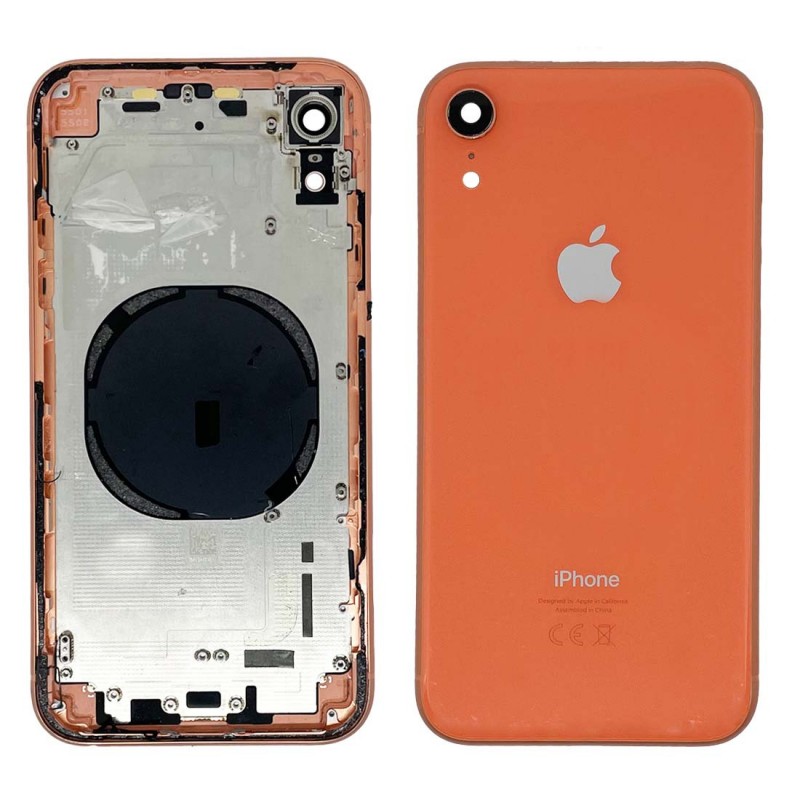 Chassis Vide iPhone XR Orange (Origine Demonté) - Grade AB