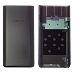 Samsung Vitre arrière Samsung Galaxy A80 (A805F) Noir (Sans Logo)
