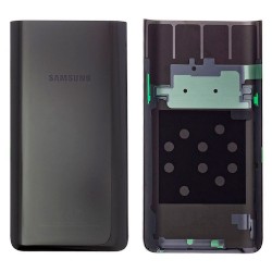 Vitre arrière Samsung Galaxy A80 (A805F) Noir (Sans Logo)