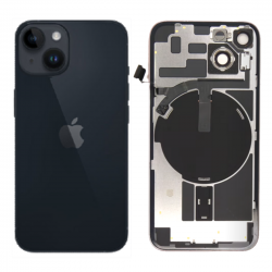 Vitre Cache Arrière iPhone 14 Plus Noir (Origine Demonté) - Comme Neuf