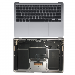 Apple Châssis Complet Apple MacBook Air 13 ″ Argent A2337 - Châssis + Batterie + Tactile + Clavier QWERTY - Grade A