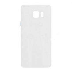 Vitre arrière Samsung Galaxy S6 Edge (G925F) Blanc (Sans Logo)