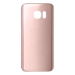 Vitre arrière Samsung Galaxy S7 (G930F) Rose (Sans Logo)