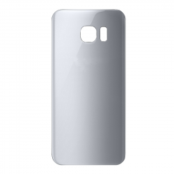 Vitre arrière Samsung Galaxy S7 (G930F) Argent (Sans Logo)