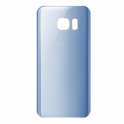 Vitre arrière Samsung Galaxy S7 (G930F) Bleu (Sans Logo)