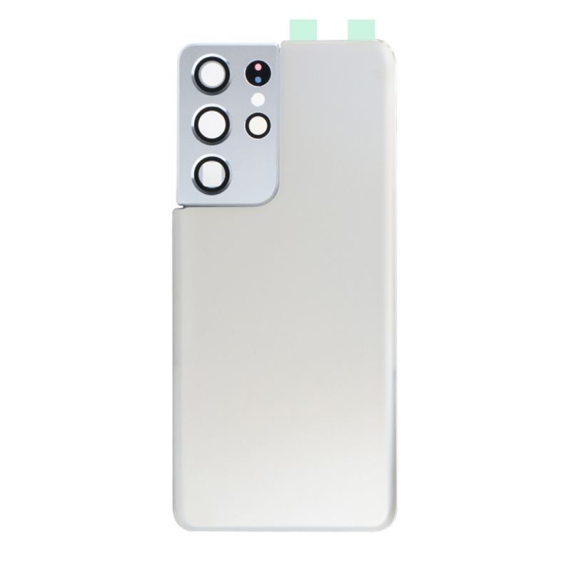 Samsung Vitre arrière Samsung Galaxy S21 Ultra 5G (G998B) Phantom Argent (Sans Logo) Samsung Vitre arrière Samsung Galaxy S21 Ultra 5G (G998B) Phantom Argent (Sans Logo)