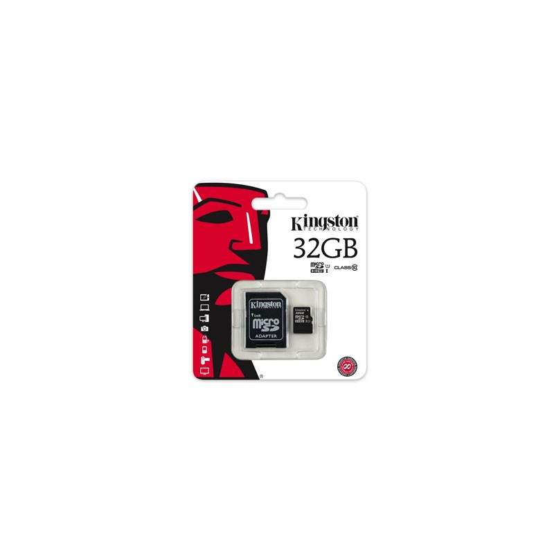 Kingston Micro SD 32 GO KINGSTON CLASS 10 SDCS2/32GB