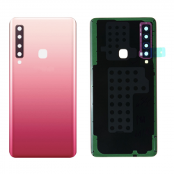Samsung Vitre arrière Samsung Galaxy A9 2018 (A920F) Rose (Sans Logo)