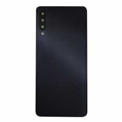 Vitre arrière Samsung Galaxy A7 2018 (A750F) Noir (Sans Logo)