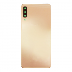 Samsung Vitre arrière Samsung Galaxy A7 2018 (A750F) Or (Sans Logo)