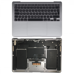Châssis Complet Apple MacBook Air 13 ″ Argent A2337 - Châssis + Batterie + Tactile + Clavier AZERTY - Grade AB