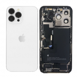 Châssis Complet iPhone 13 Pro Blanc - Connecteur de Charge + Batterie (Origine Demonté) Grade A