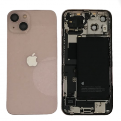 Châssis Complet iPhone 13 Rose - Connecteur de Charge + Batterie (Origine Demonté) Grade B