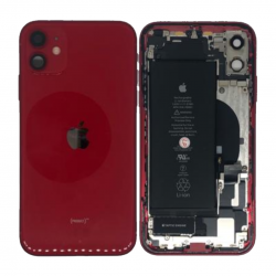 Châssis Complet iPhone 11 Rouge - Connecteur de Charge + Batterie (Origine Demonté) Grade B