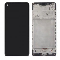 Samsung Ecran Samsung Galaxy A21S (A217F) Noir + Châssis (OLED)