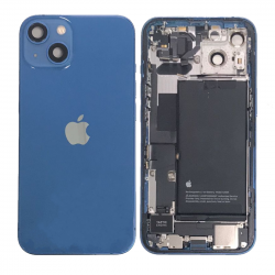 Châssis Complet iPhone 13 Bleu - Connecteur de Charge + Batterie (Origine Demonté) Grade B