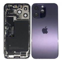 Châssis Complet iPhone 14 Pro Max Violet - Connecteur de Charge + Batterie (Origine Demonté) - Grade A