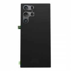 Samsung Vitre arrière Samsung Galaxy S22 Ultra 5G Noir (Original Démonté) - Comme Neuf