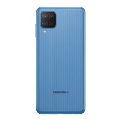 Vitre arrière Samsung Galaxy M12 (M127F) Bleu (Original Démonté) - Grade AB