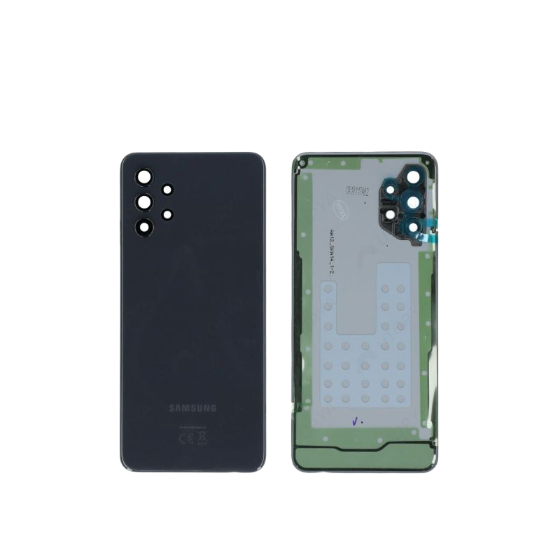Vitre Arrière Samsung Galaxy A32 4G (A326B) Noir (Original Démonté) - Comme Neuf