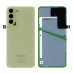 Samsung Vitre arrière Samsung Galaxy S21 FE 5G Olive (Original Démonté) - Comme Neuf