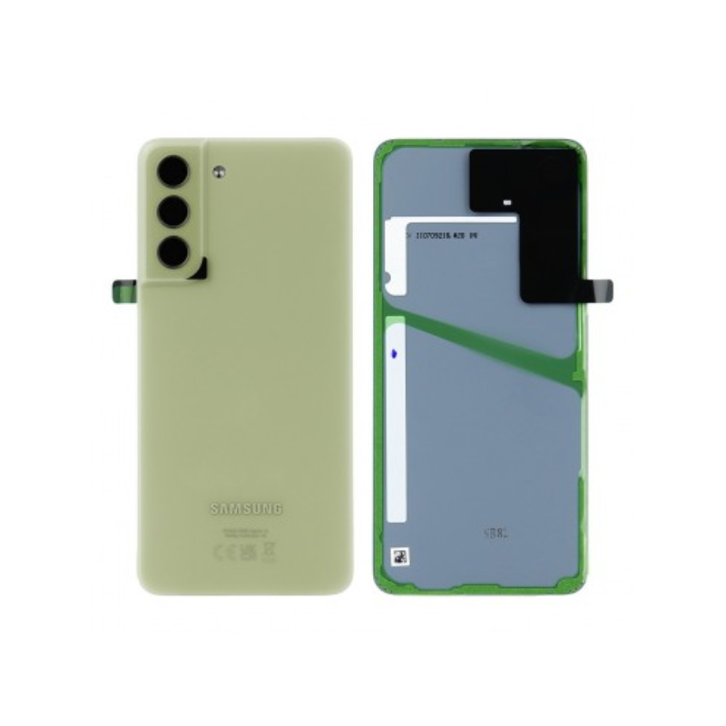 Vitre arrière Samsung Galaxy S21 FE 5G Olive (Original Démonté) - Comme Neuf