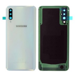 Samsung Vitre arrière Samsung Galaxy A50 (A505F) Blanc (Original Démonté) - Grade A