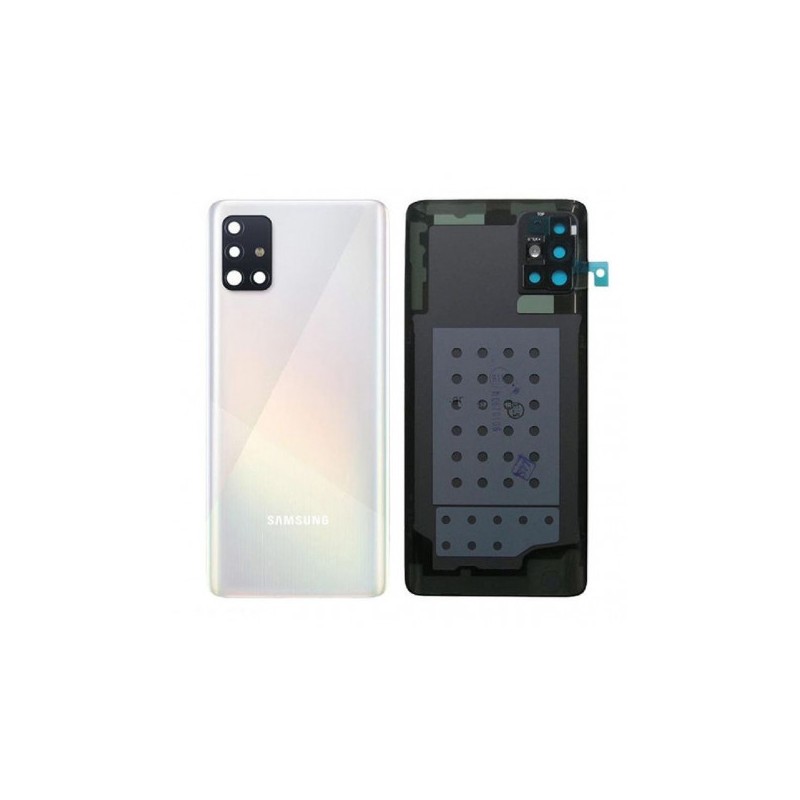 Samsung Vitre arrière Samsung Galaxy A51 (A515F) Prism Blanc (Original Démonté) - Grade AB Samsung Vitre arrière Samsung Galaxy A51 (A515F) Prism Blanc (Original Démonté) - Grade AB