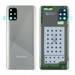 Samsung Vitre arrière Samsung Galaxy A51 (A515F) Prism Argent (Original Démonté) - Grade AB