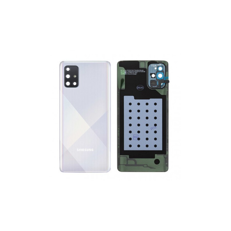 Samsung Vitre arrière Samsung Galaxy A71 (A715F) Blanc (Original Démonté) - Grade AB Samsung Vitre arrière Samsung Galaxy A71 (A715F) Blanc (Original Démonté) - Grade AB