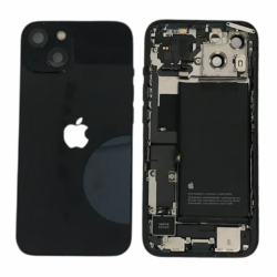 Châssis Complet iPhone 13 Mini Noir - Connecteur de Charge + Batterie (Origine Demonté) Grade B